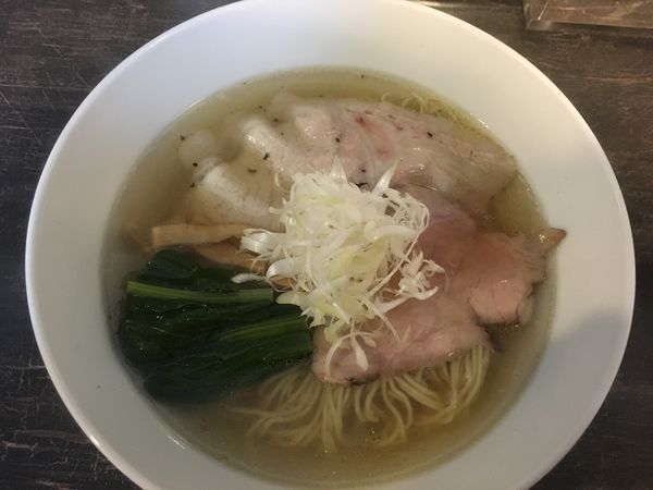 「塩Soba900円」@麺バル HACHIKINの写真