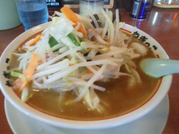 「野菜カレーラーメン 750円」@ラーメンねぎっこ 北福島店の写真