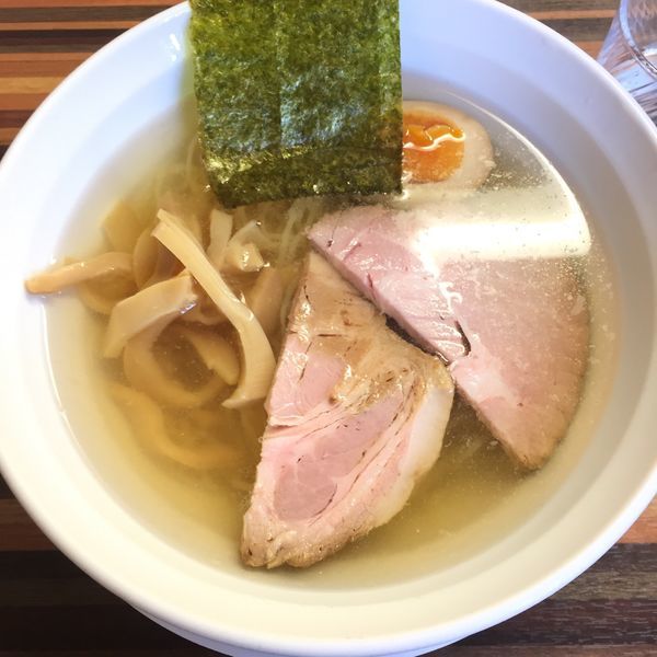 「冷やしらぁめん 半麺 ネギ無し 750円」@めん処 倖佳の写真