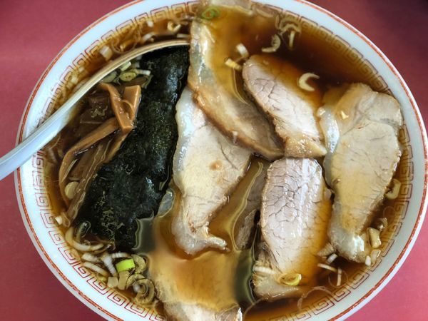 「チャーシューメン 700円」@栄楽の写真