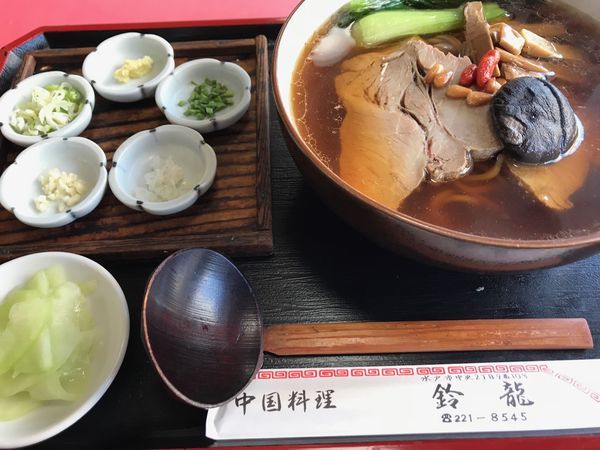 「水戸藩らーめん」@中華料理 鈴龍の写真