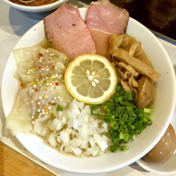 「【限定J】冷やし煮干塩そば ￥850」@麺屋 扇 SENの写真