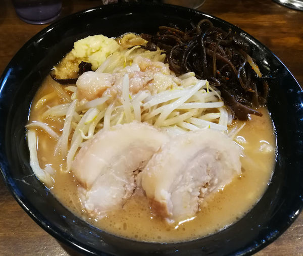 らーめん(小)＋にんにくくらげあぶらマシ