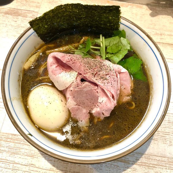 「【気まぐれ限定】四つ葉ブラック ￥850」@中華そば 四つ葉の写真