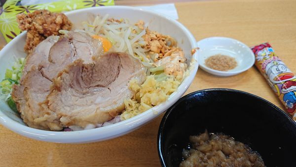 「大まぜそば」@らーめん藤ろうの写真