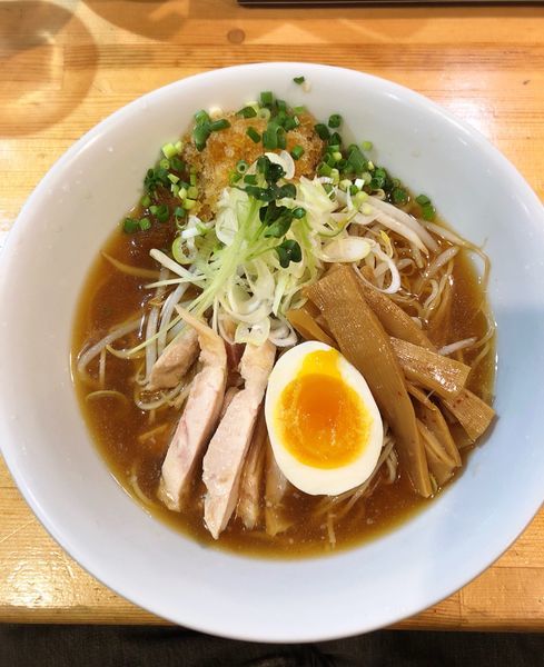 「【夏季限定】冷やし鷄そば」@めんや 正明の写真