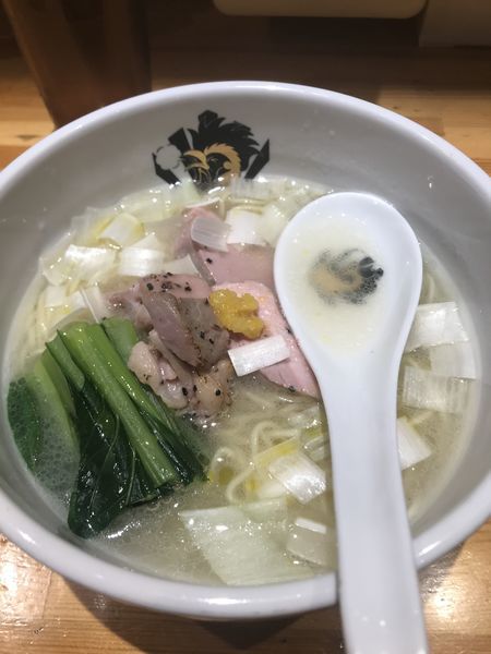 「鴨中華そば(塩)」@満鶏軒の写真