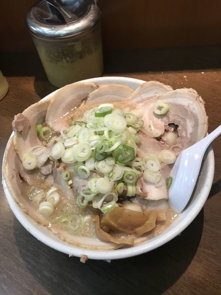 「味噌チャーシューW」@らーめん弁慶 門前仲町店の写真