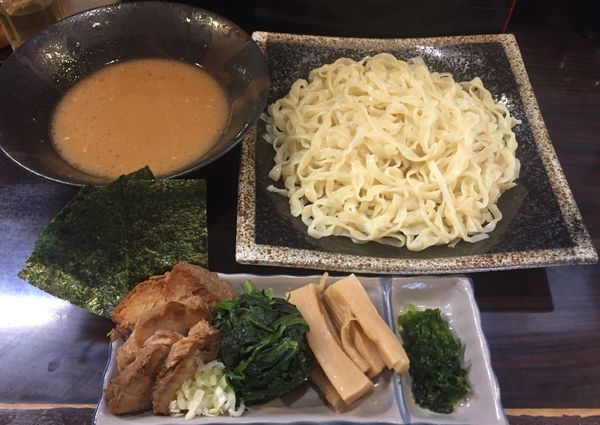 「豚骨和出汁つけ麺880円」@麺屋 優創の写真