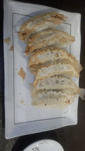 「焼き餃子(六個)320円+税」@麺や 藏人 柏店の写真