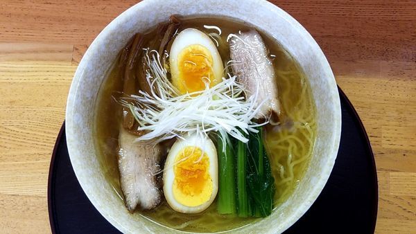 「味玉ラーメン塩」@和風ラーメン 味のほうさくの写真