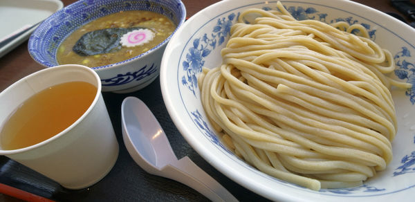 「つけ麺　大盛」@次念序 モラージュ菖蒲店の写真