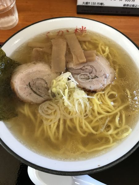 「らあめん+大盛り（¥740+¥150）」@麺匠 よか楼 熊谷店の写真