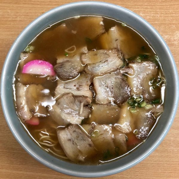 「ダブルチャーシュー麺 (800円)」@来々軒の写真