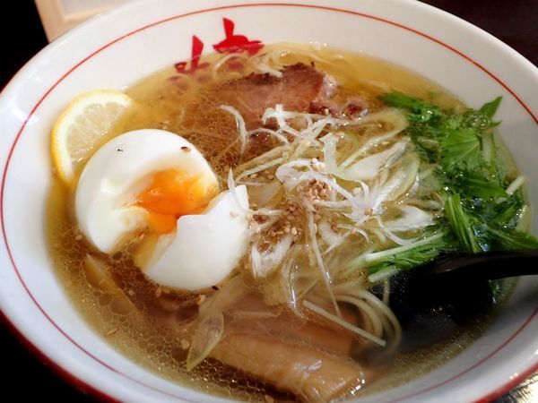 「黄金の塩味玉ラーメン（８５０円＋税）」@麺や 藏人 柏店の写真