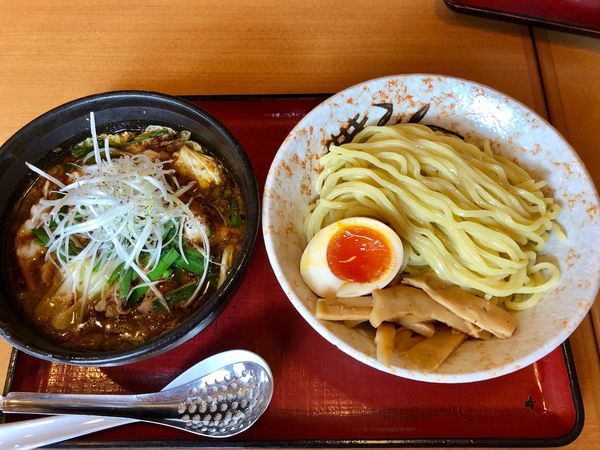 「ブラックつけ麺 中 ¥800」@優勝軒 麺や十兵衛 所沢店の写真
