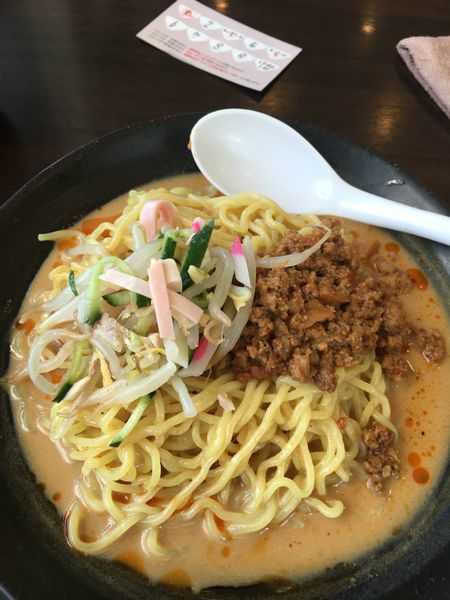 「冷やし担々麺（夏季限定）」@北海道らーめん 龍源 所沢1号店の写真