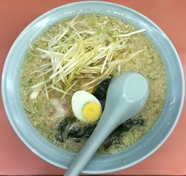 「ねぎラーメン700円」@ラーメンショップ マルキチェーン 拝島店の写真