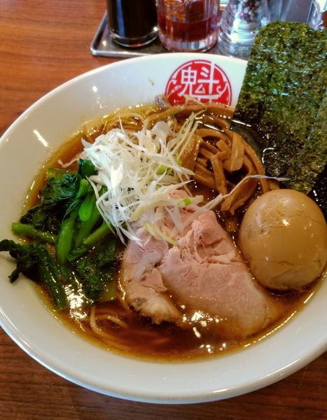 「魁花ラーメンZ 950円」@天然魳煮干だしらーめん創房 魁花の写真