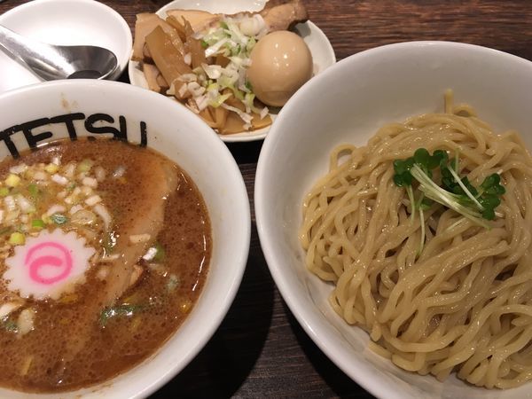 「特製つけめん 1,080円」@つけめんTETSU 壱の木戸 水戸店の写真