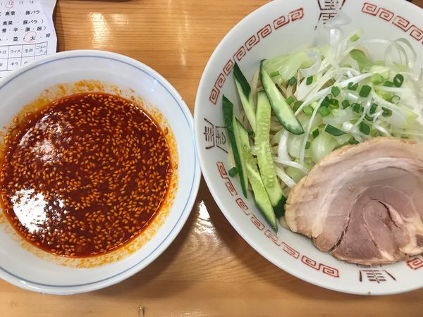 「広島つけ麺」@辛○の写真