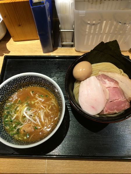 「特製濃厚魚介つけ麺1080円」@麺屋 一燈の写真