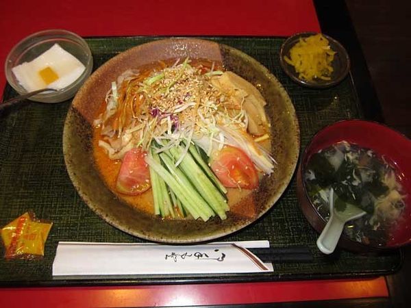 「バンバンジー冷麺　700円（ランチ）」@花彫酒家の写真