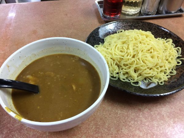 「カレーつけめん」@てんこもりラーメンの写真