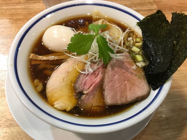 「特製醤油」@手打式超多加水麺 ののくらの写真