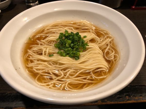 「秋刀魚蕎麦（清湯）」@灰汁中華 丿貫 福富町本店の写真