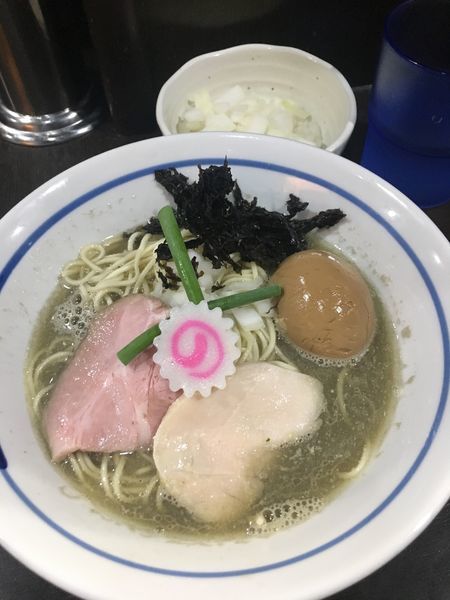 「味玉煮干しそば:880円」@中華そば いづるの写真