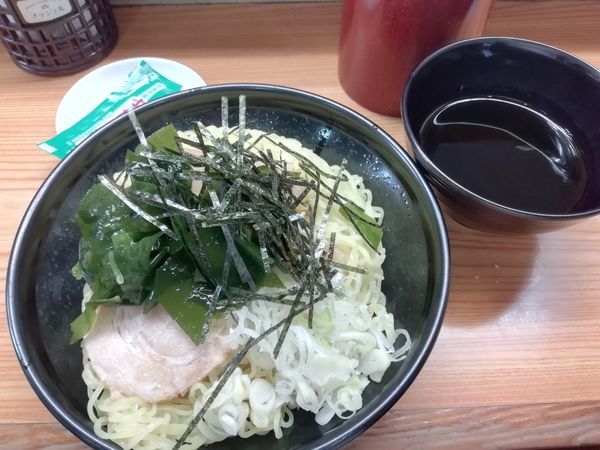 「ざる中華(430円)」@奥多摩そば 南武ホーム店の写真