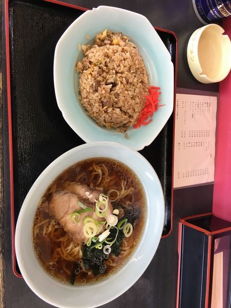「らーめんチャーハンセット」@やましょうの写真