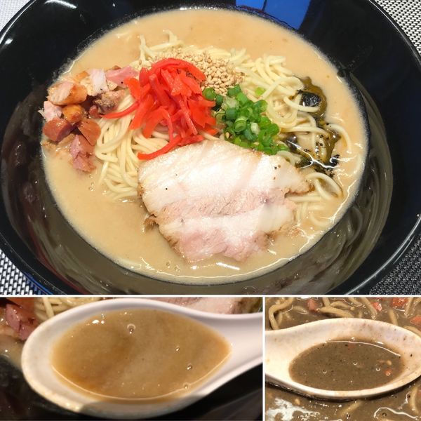 「《限定》豚骨そば」@煮干乱舞の写真