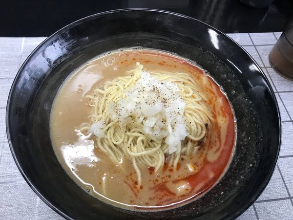 「味噌かけそば」@煮干乱舞 八木崎店の写真