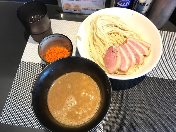 「つけそば＋会員サービスチャー」@煮干乱舞の写真