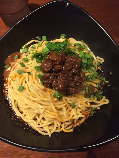 「汁なし坦々麺」@虎穴の写真