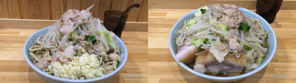 「大ラーメン５００g」@ラーメン寿々㐂の写真