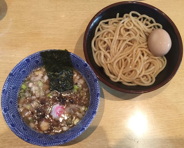 「つけ麺(麺少なめ)800円」@くり山の写真
