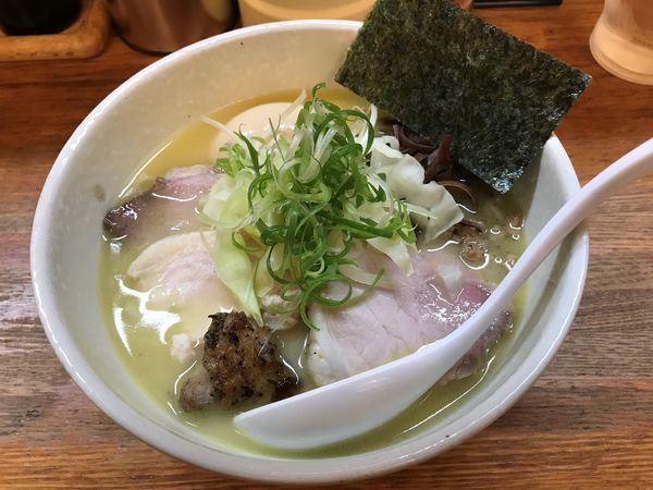 「特製鶏白湯塩ラーメン」@麺や 福一の写真