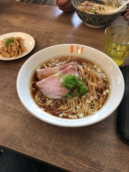 「中華そば+メンマ」@Ramen611の写真