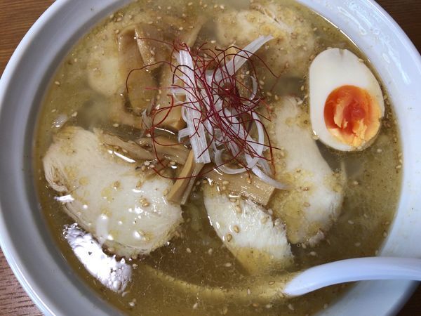 「限定：塩ラーメン800円」@渡辺屋 水月の写真
