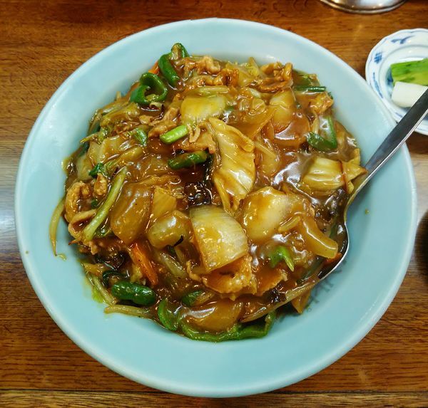 「カレー丼　650円」@中華料理 ハルピンの写真