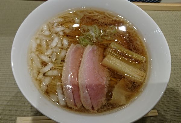 「鴨らぁ麺(780円)」@らーめん 鴨to葱の写真