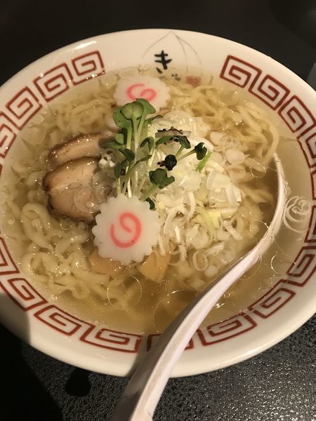 「あっさり中華そば」@中華そば きび 明大前店の写真