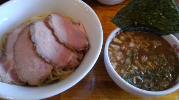 「チャーシューつけ麺大盛り」@麺屋 庄太 六浦本店の写真