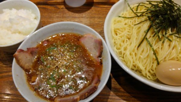 「特製うめやつけめん大盛り」@中華そば うめやの写真