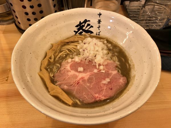 「濃厚煮干しらーめん」@濃厚煮干らーめん 川むらの写真