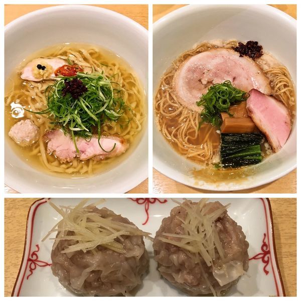 塩そば＋醤油そば＋焼売