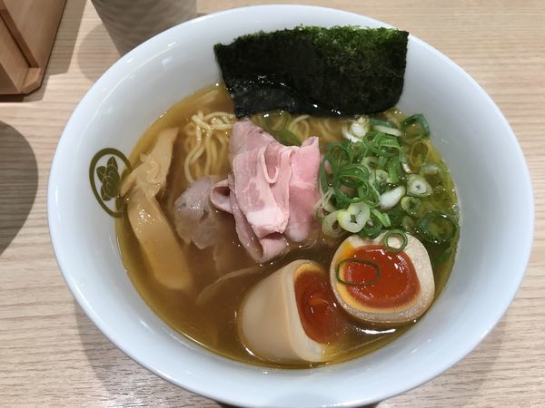 「煮干し中華そば」@中華そば つぼみの写真